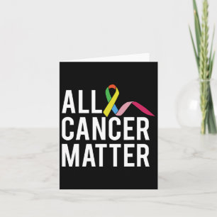 All Cancer Problem World Cancer Day Card