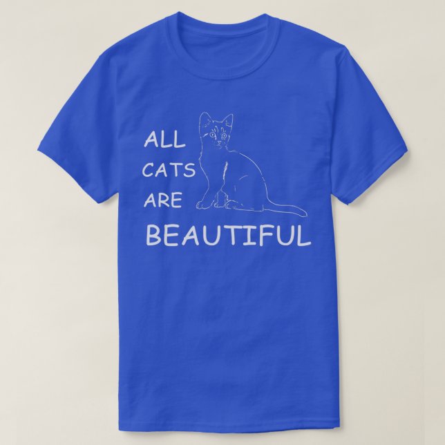 all cats are beautiful Essential TShirt  (Design devant)