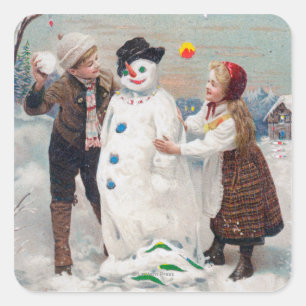 All Christmas Joy Be Yours Square Sticker