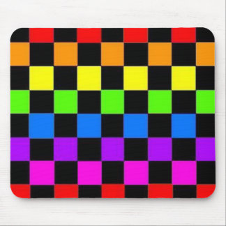 All Colours Chequered Mousepad