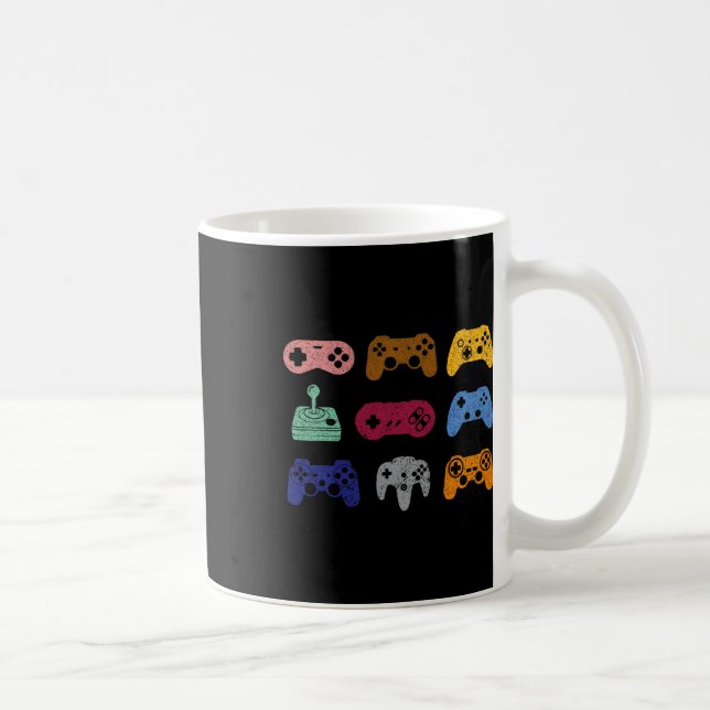 All Control Video Game Controller Console Gaming R Coffee Mug (Right)