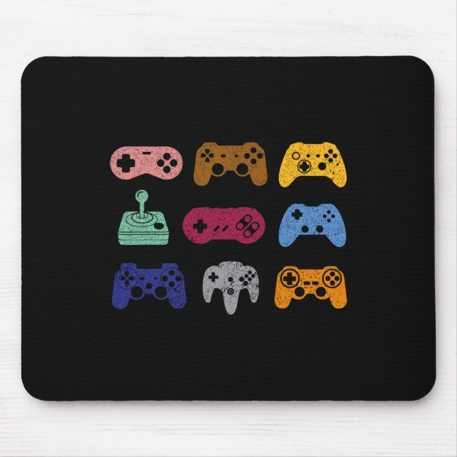 All Control Video Game Controller Console Gaming R Mouse Pad (Front)