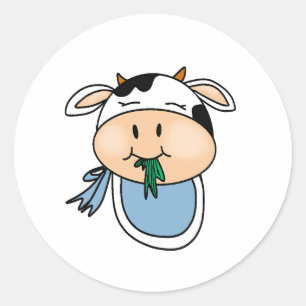 All Cows Eat Grass Stickers 