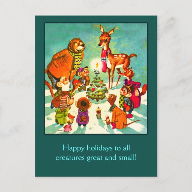 All Creatures Great and Small Holiday Cards (Front)