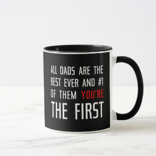 All Dads Are The Best black Mug