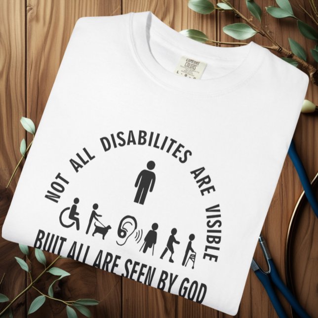 All disabilities are visible T-Shirt (Creator Uploaded)