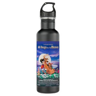All Dogs go to Heaven Classic T Shirt 710 Ml Water Bottle