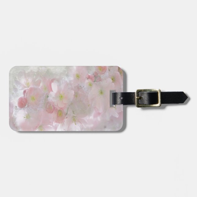 All Dreams in Pink Luggage Tag (Front Horizontal)