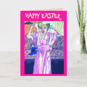 ALL DRESSED UP FOR EASTER card