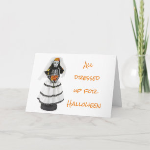 **ALL DRESSED UP** FOR HALLOWEEN CARD