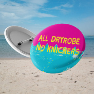 All Dryrobe no knickers wild swimming water 2 Inch Round Button