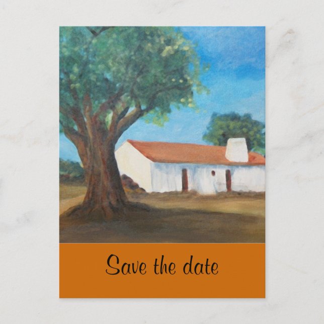 all events - Save the date Announcement Postcard (Front)