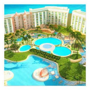 All exclusive hotel in Montero bay Jamaica Photo Print