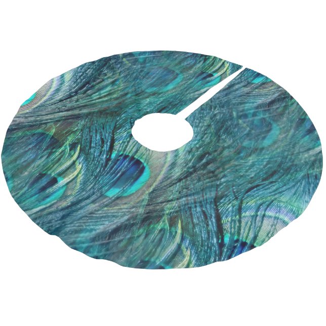 All Eyes Are On You Brushed Polyester Tree Skirt (Angled)