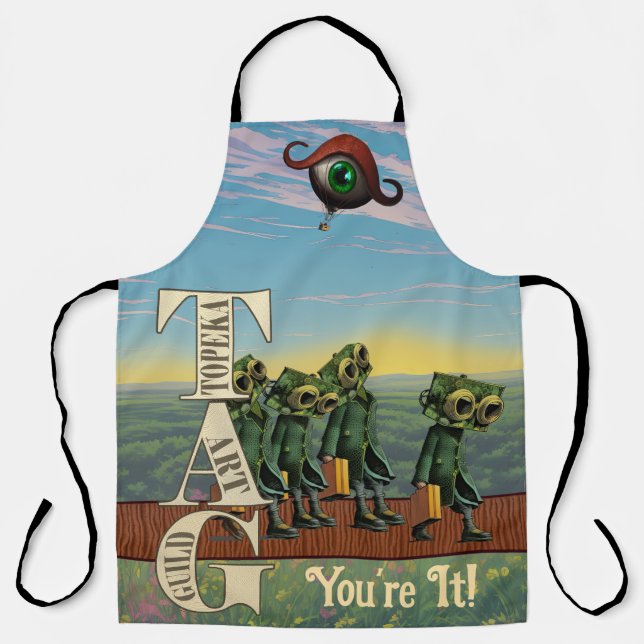 All Eyes on You by Sasha Apron (Front)