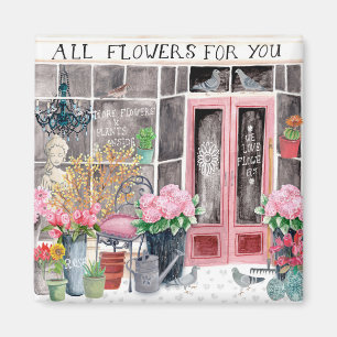 All flowers for you   Magnet