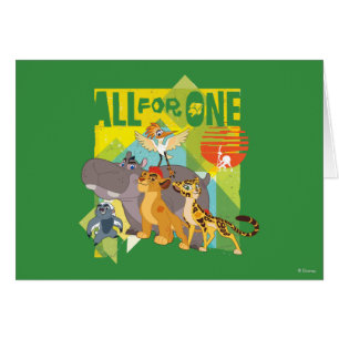 All For One Lion Guard Graphic