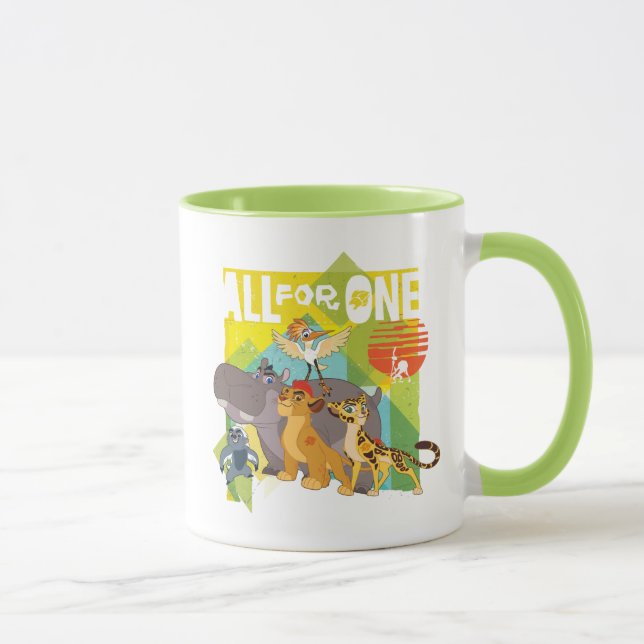 All For One Lion Guard Graphic Mug (Right)