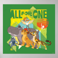 All For One Lion Guard Graphic