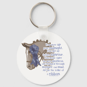 All For The Ribbon Keychain