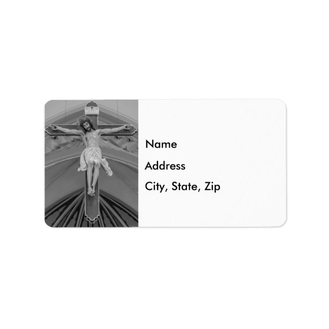 All For You Grayscale Address Labels (Front)