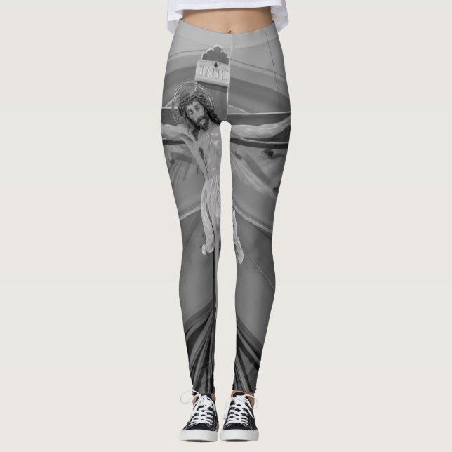 All For You Grayscale Leggings (Front)