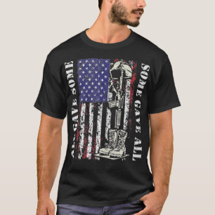 All Gave Some Some Gave All 4th Of July Patriotic  T-Shirt