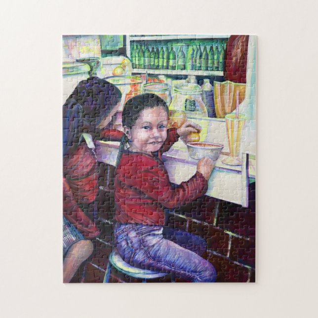 All Good Girls Get Ice Cream Jigsaw Puzzle (Vertical)