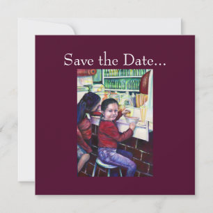 All Good little Girls get Ice Cream, Mexico Save The Date