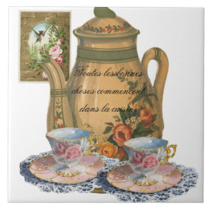 All good things begin in the kitchen tile