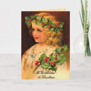 All Good Wishes at Christmas Card