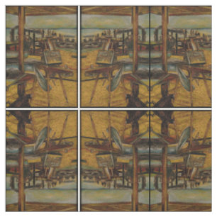 All Great Paintings Start with One Brush Stoke Fabric