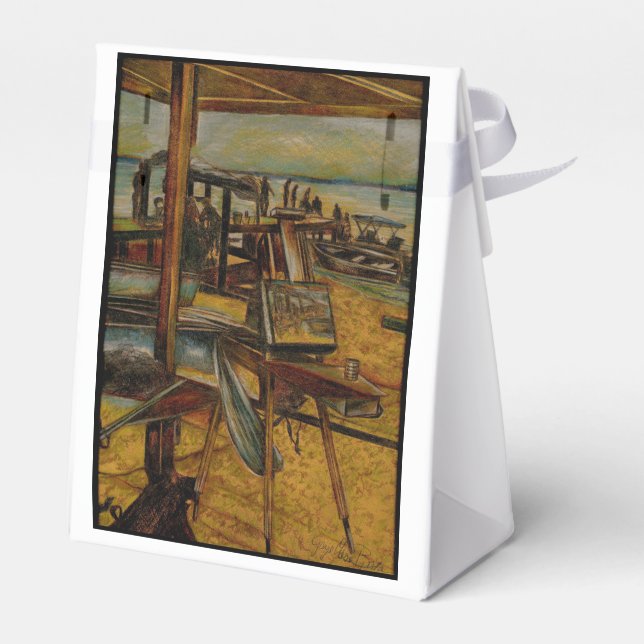 All Great Paintings Starts with One Brush Stoke Favor Box (Back Side)