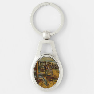 All Great Paintings Starts with One Brush Stoke Keychain
