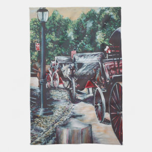 All Great Storms Announce themselves with a breeze Kitchen Towel