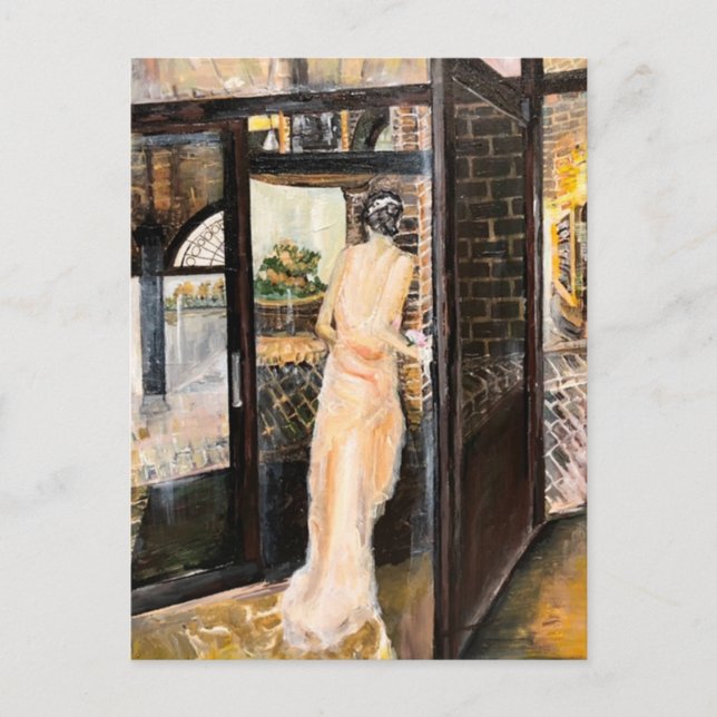 All Grown Up Painting  Postcard (Front)