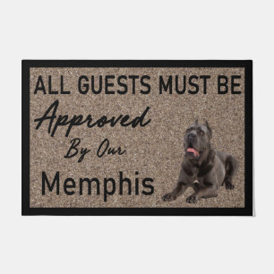 All Guests Must Be Approved By Our Memphis Doormat