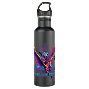 All Hail King Valkyrie Psychedelic Graphic 710 Ml Water Bottle