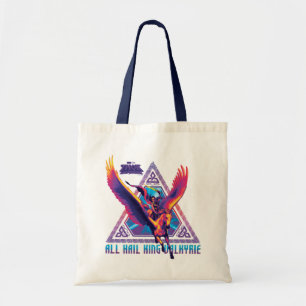 All Hail King Valkyrie Psychedelic Graphic Tote Bag