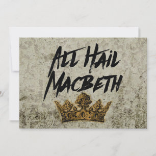 All Hail Macbeth