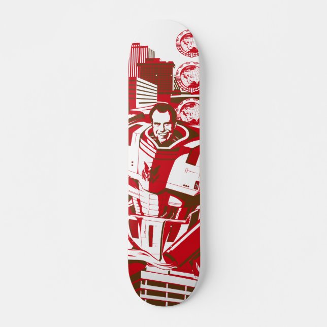 All Hail Robot Nixon Skateboard (Front)
