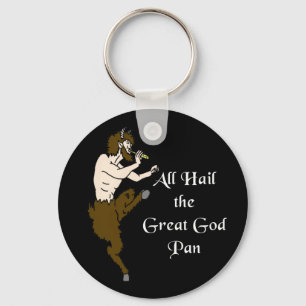 All Hail The Great God Pan Keychain