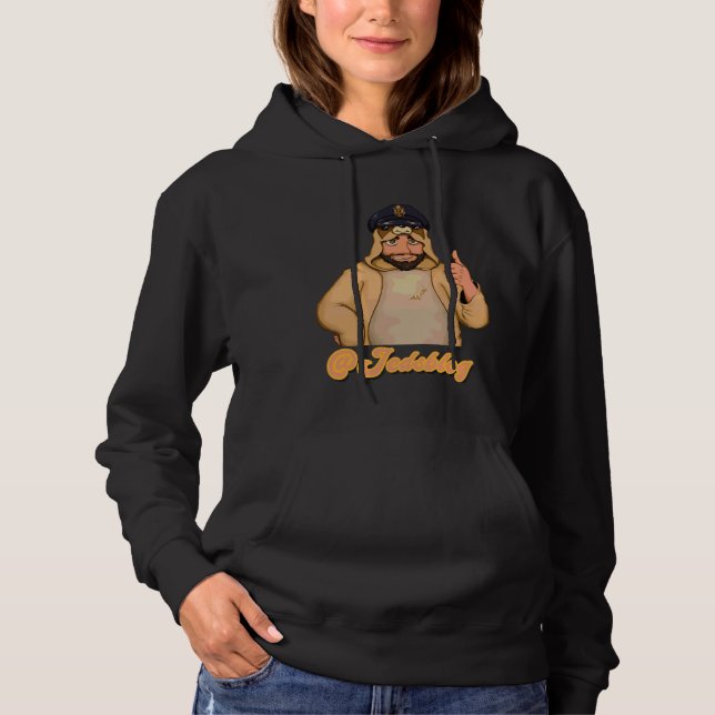 All Hail The Sloth Captain Hoodie (Front)
