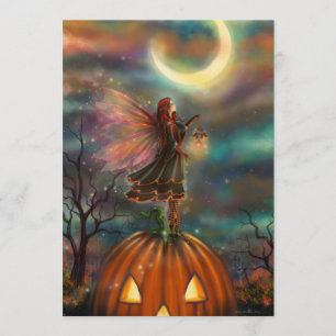 All Hallows Eve Flat Invitation