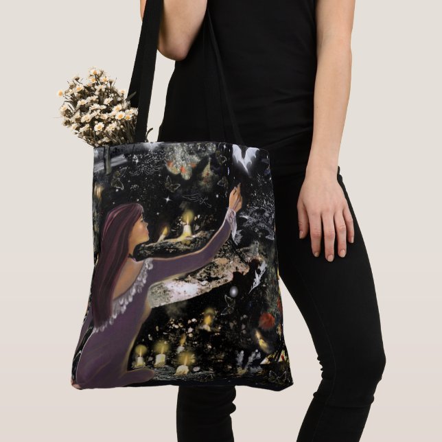 All Hallows Eve Tote Bag (Close Up)