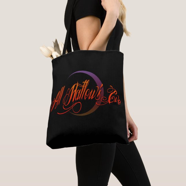 All Hallow's Eve Tote Bag (Close Up)
