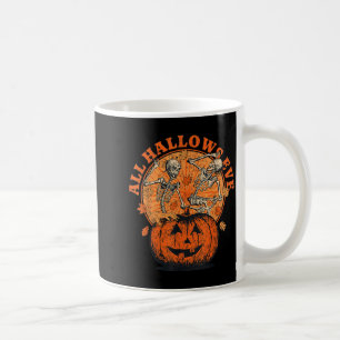 All Hallows Eve Vintage Grunge Halloween Coffee Mug