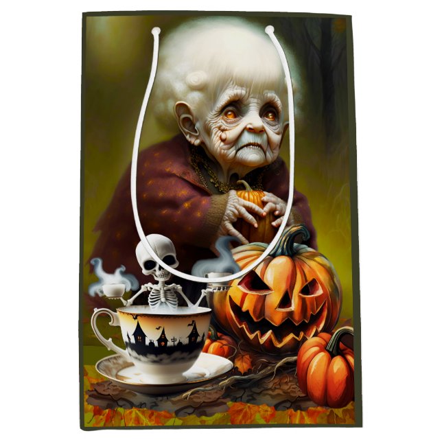 All Hallows Tea Time Medium Gift Bag (Front)