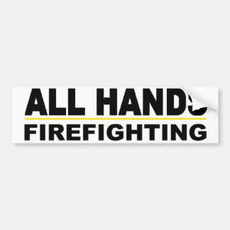All Hands Bumper Sticker