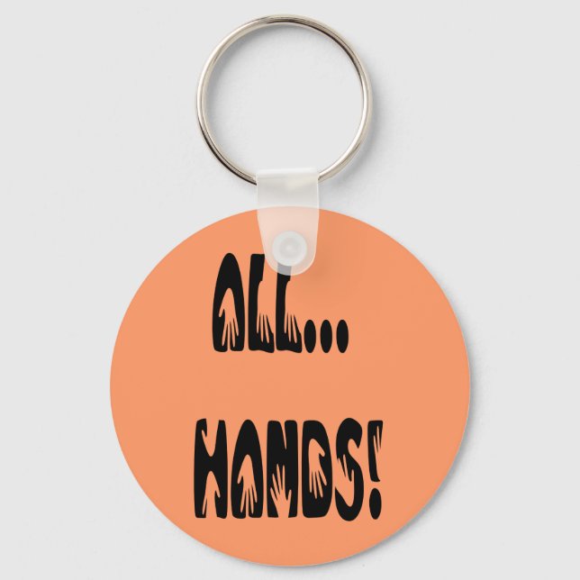 All...Hands Keychain (Front)